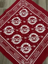 GUNS N ROSES Red bandana 21x21" - official product