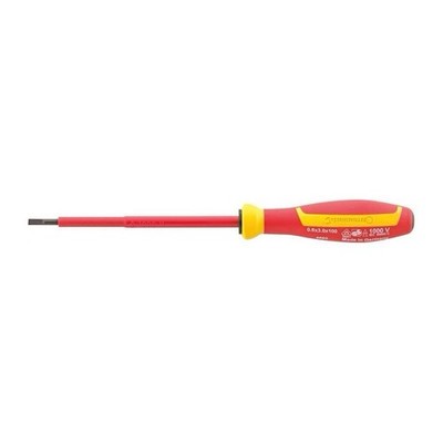 Stahlwille 46603065 4660 VDE DRALL+ 6.5 x 150 mm Insulated Slotted Screwdriver