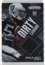 2014 Panini Prizm Dirty Laundry Khalil Mack #DL-KM 11z5