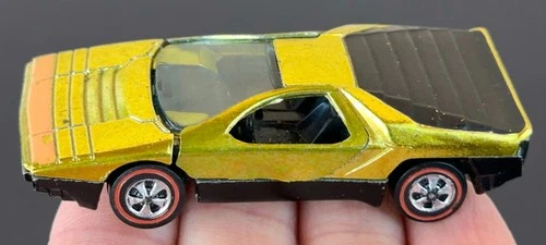 Vintage Hot Wheels Redline 1970 Yellow Carabo US - Wonderful! No Reserve!