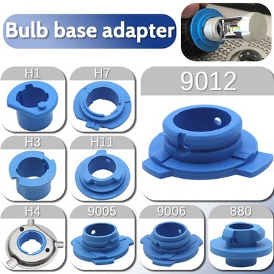 2x LED Headlight Bulb Base Adapter Socket Retainer 9005/9006/880/H11/H7/H4/H3/H1