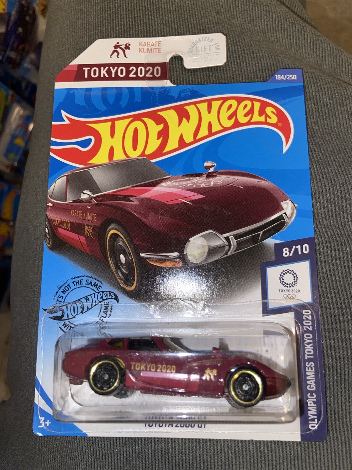 2020 HOT WHEELS TOYOTA 2000 GT 184/250 Olympic Games Tokyo 2020 b45  I-1
