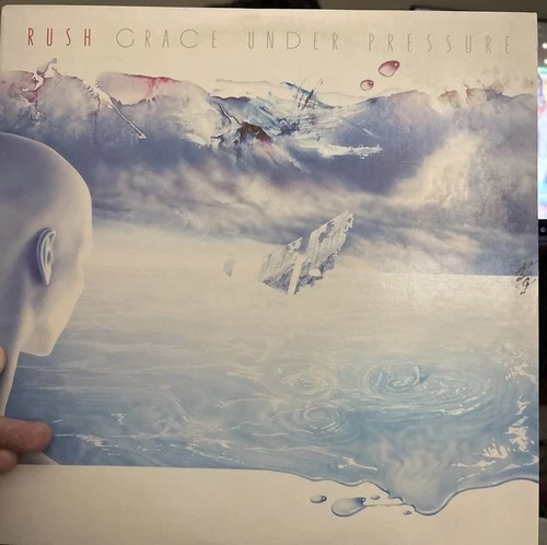 RUSH- GRACE UNDER PRESSURE 1984 VINYL First Pressing Masterdisc NM/EX