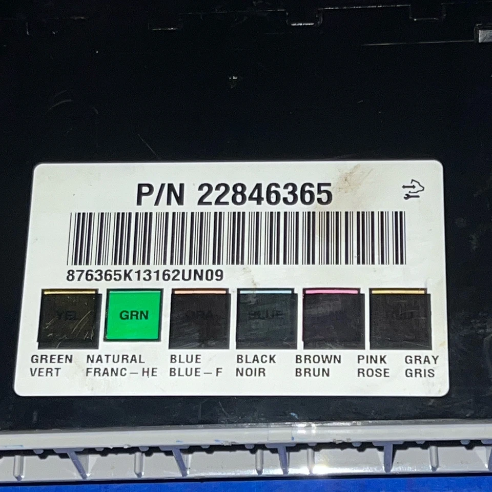 2012 Escalade Chevy GM Body Control Module 22846365 Programmed To Your VIN BCM - Image 2 of 2