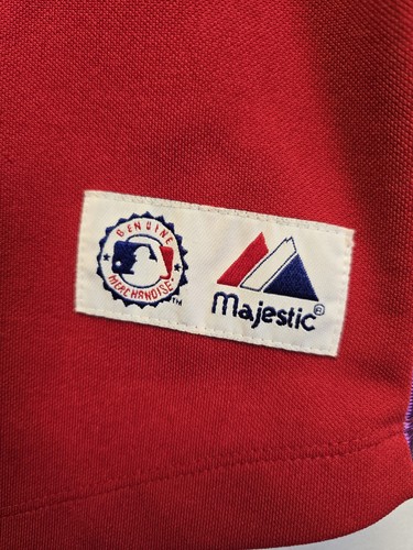 Maglia Philadelphia Phillies Bobby Abreu Animation Youth M 10/12 MLB Majestic - Foto 6 di 16