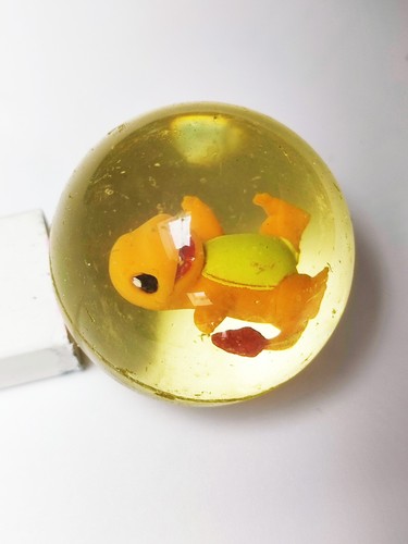 1999 HASBRO POKEMON POWER BOUNCER BOUNCY BALL - CHARMANDER #04 - Picture 2 of 5