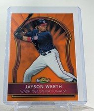 2011 Topps Finest - Jayson Werth #38 Orange Refractor /99