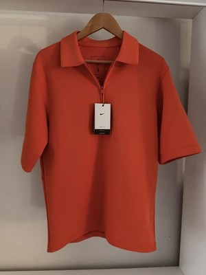 Nike 24.7 ImpossiblySoft Men Dri-FIT Polo Medium Loose Fit Orange