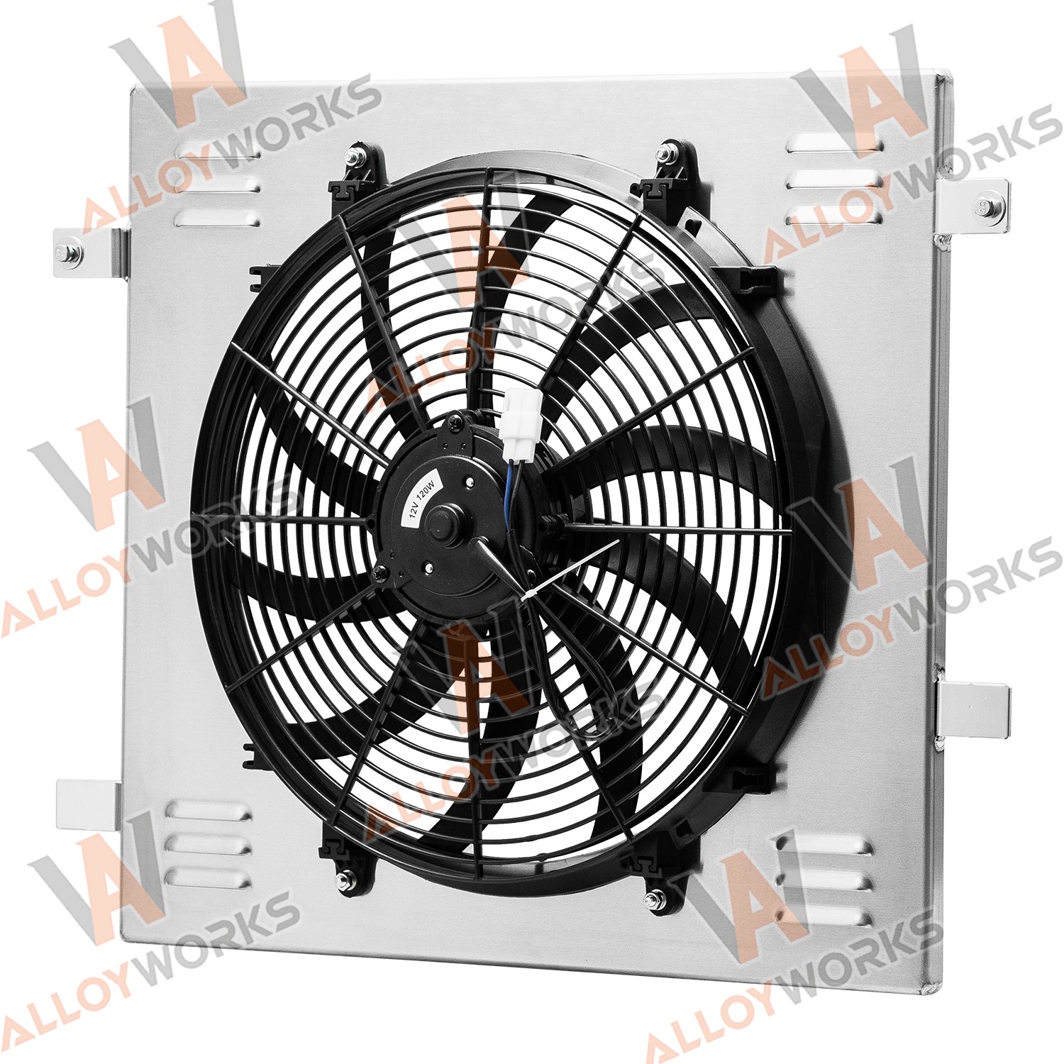 Aluminum Shroud Electric Fan Relay For 2018-2023 Jeep Wrangler 2.0L 3.0L 3.6L thumbnail 2