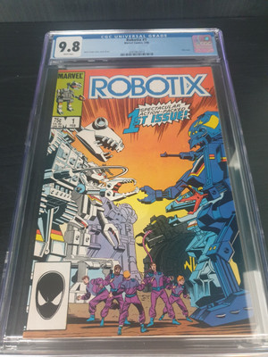 ROBOTIX #1 CGC 9.8  MARVEL COMICS 