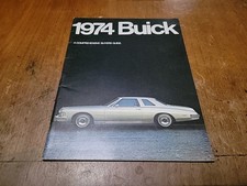 Buick 1974 Full Line Sales Brochure Skyhawk Skylark Lesabre Riviera Electra 62pg Buick 1974 Full Line Sales Brochure Skyhawk Skylark Lesabre Riviera Electra 62pg