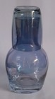 Vintage Tumble-Up Bedside Decanter/Carafe with Glass... Blue? Color — photo 1