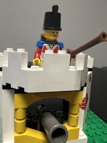 Vintage LEGO 6266 Cannon Cove 1993 Imperial Guards Pirates - Manual & 3 Minifigs