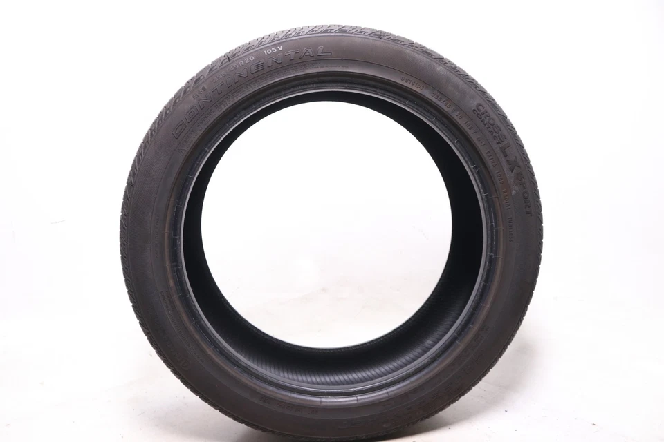 Set of 4 Used 255/45R20 Continental CrossContact LX Sport - 105V - 7.5-8.5/32 - Image 4 of 4