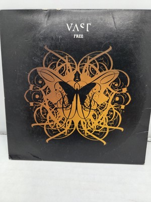 VAST Free 2TRX RARE RADIO MIX w/ Touched PROMO CD Single SAMPLER USA 2000