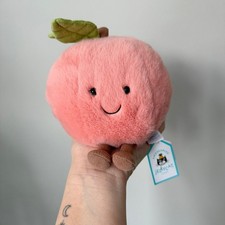 AUTHENTIC Jellycat Peach Amuseables NWT - Fast Shipping
