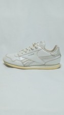 Reebok Classic Retro Sneakers Shoes Low Top White Size 5.5 Casual Lace Up