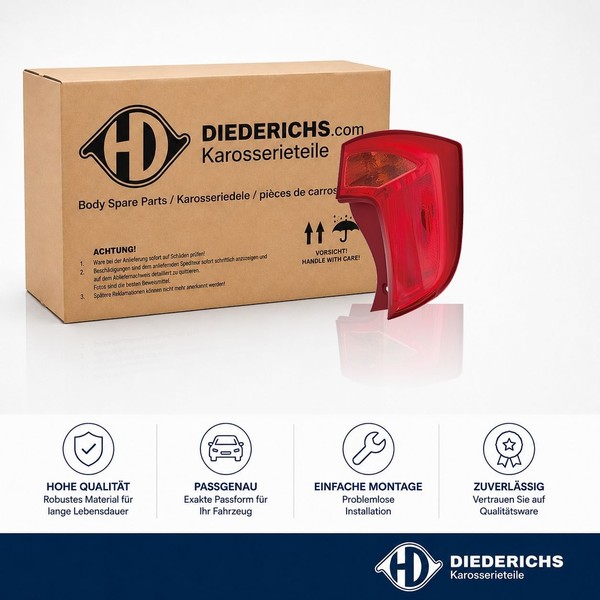 Heckleuchte Links Diederichs 6506091 FÜR KIA RÜCkleuchte Hecklicht-image