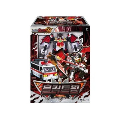Metal Cardbot W Bloodwing Transformable Robot + Korea Spielzeugkarten SAMG
