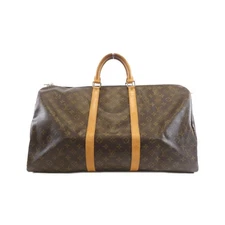 Authentic LOUIS VUITTON Monogram Keepall 55cm M41424 Boston bag  #230-000-100...