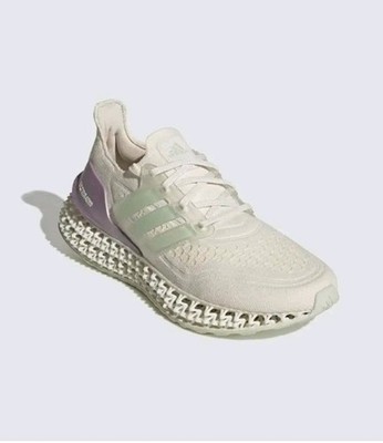 Adidas Ultra 4D FWD White Linen Green 04/2022 (GX6634) Low Top Lace Up Trainers 