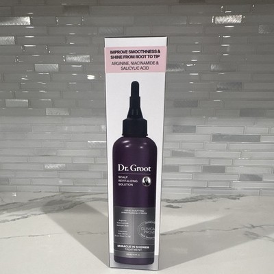 BRAND NEW Dr. Groot Scalp Revitalizing Solution Scalp Treatment Biotin 8.4 Fl oz
