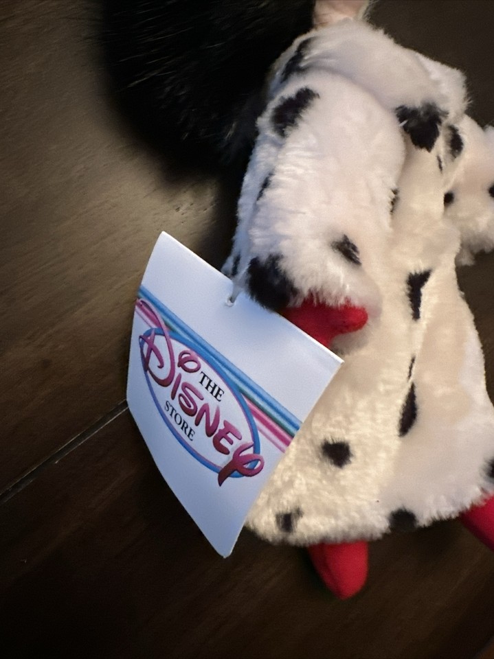 Disney Mini Bean Bag Cruella The 101 Dalmatians Plush Toy NWT eBay