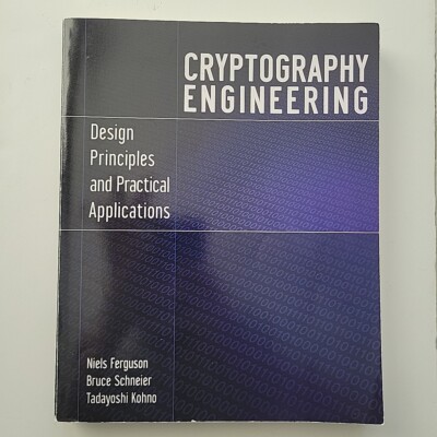 Cryptography Engineering: Design Principles and Practical Applications - GOOD