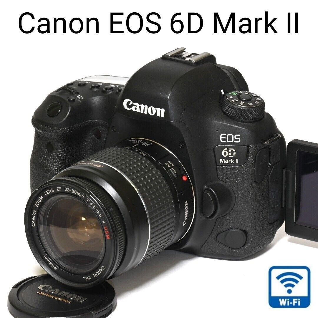 Canon EOS 6D markⅡ Lens set Full size camera Used from Canon EOS 6D markⅡ Lens set Full size camera Used from