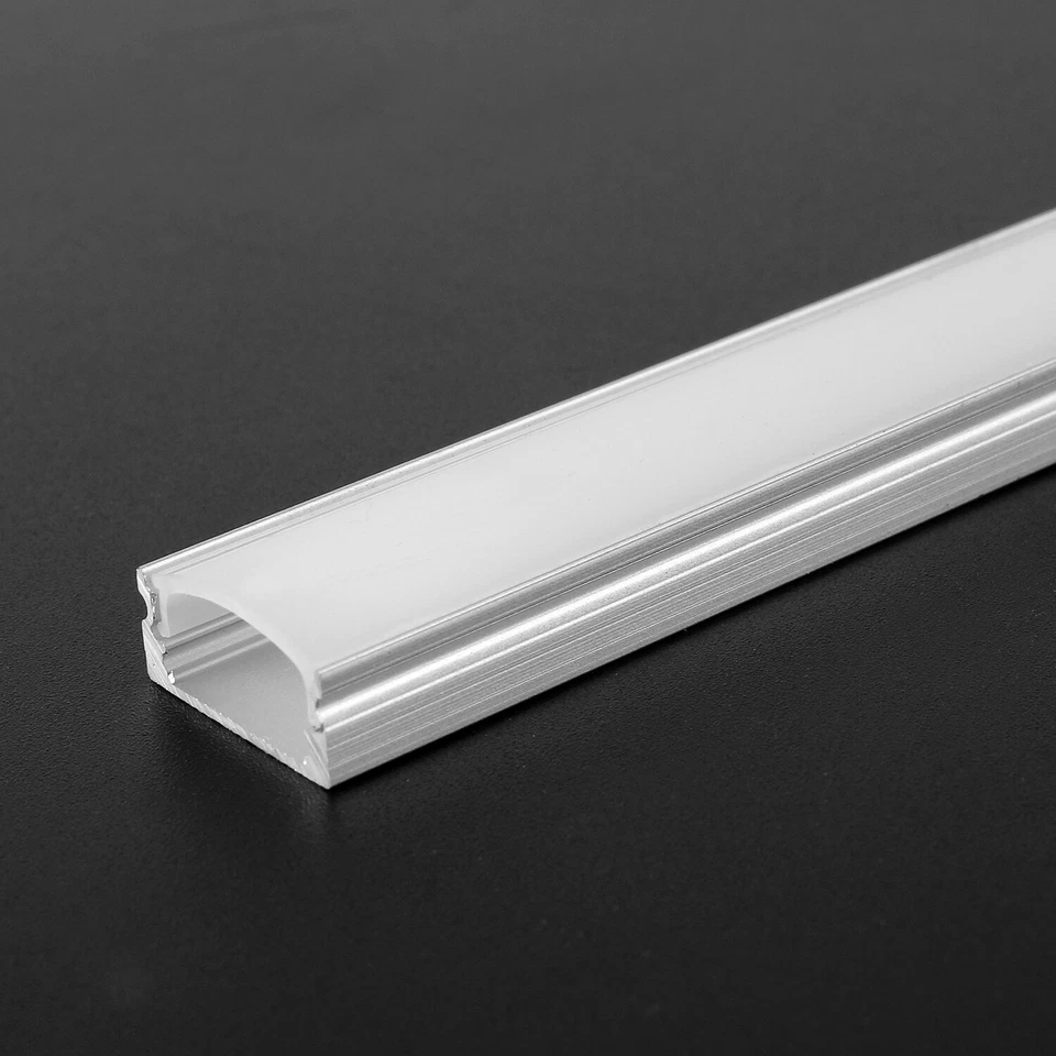5/10m LED Profil Aluprofil Alu Schiene Leiste Profile für LED-Streifen Eloxiert - Bild 3 von 4
