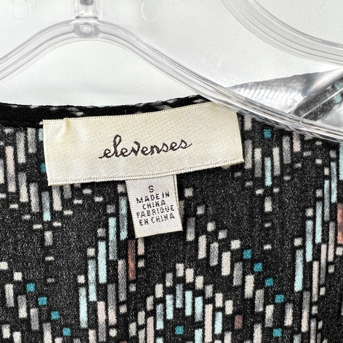 Anthropologie Elevenses Damen S Dacey Schwarz Print Hosenanzug Einteiler Overall - Bild 6 von 8