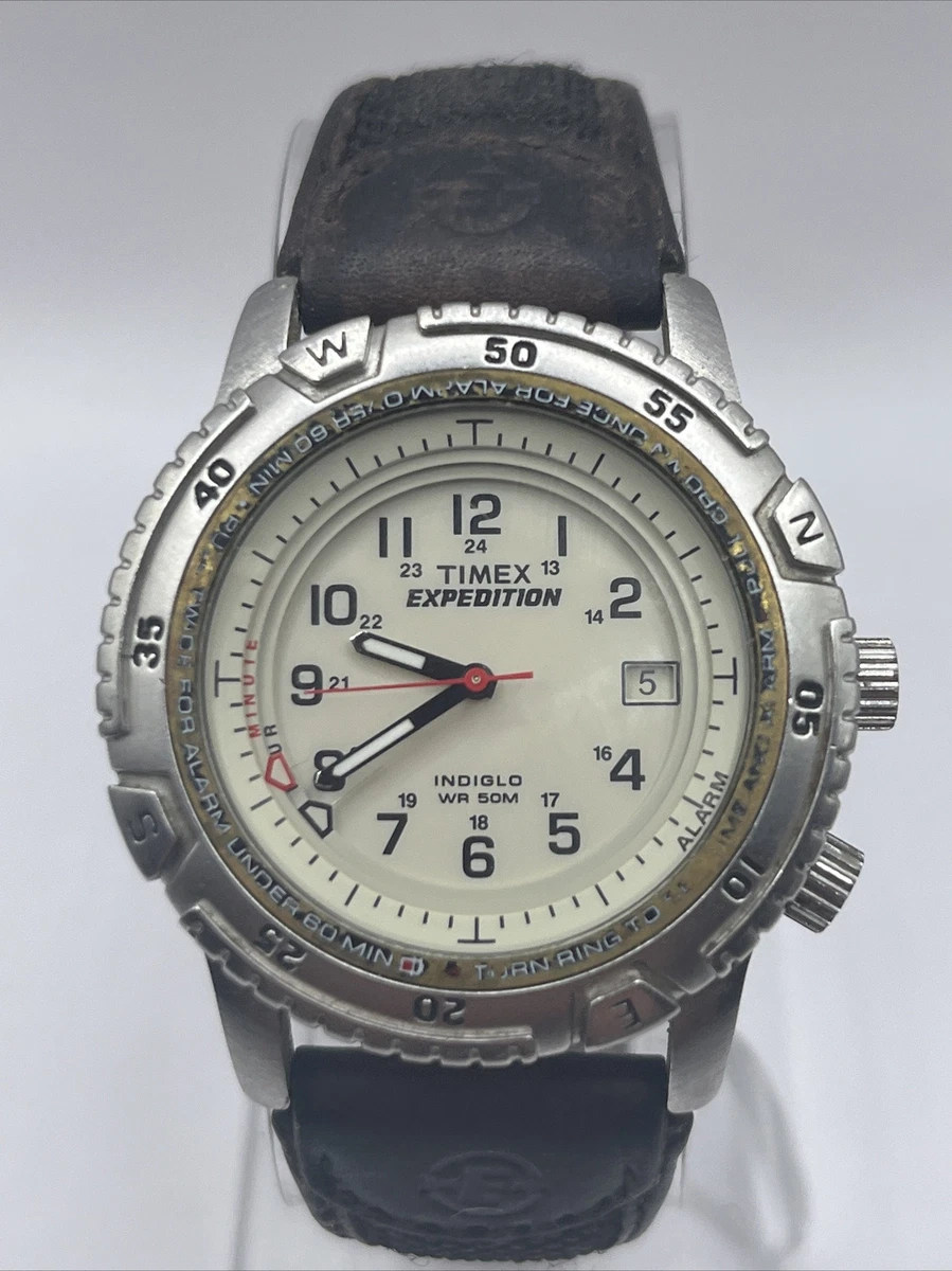 Timex expedition top indiglo alarm