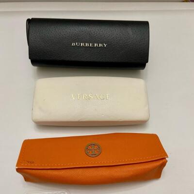 Three (3) Pre-owned Sunglasses Cases- Burberry, Tory Burch  display picture 3