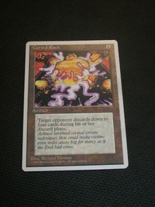 Magic the Gathering MTG CURSED RACK 4th Edition Single Card NM