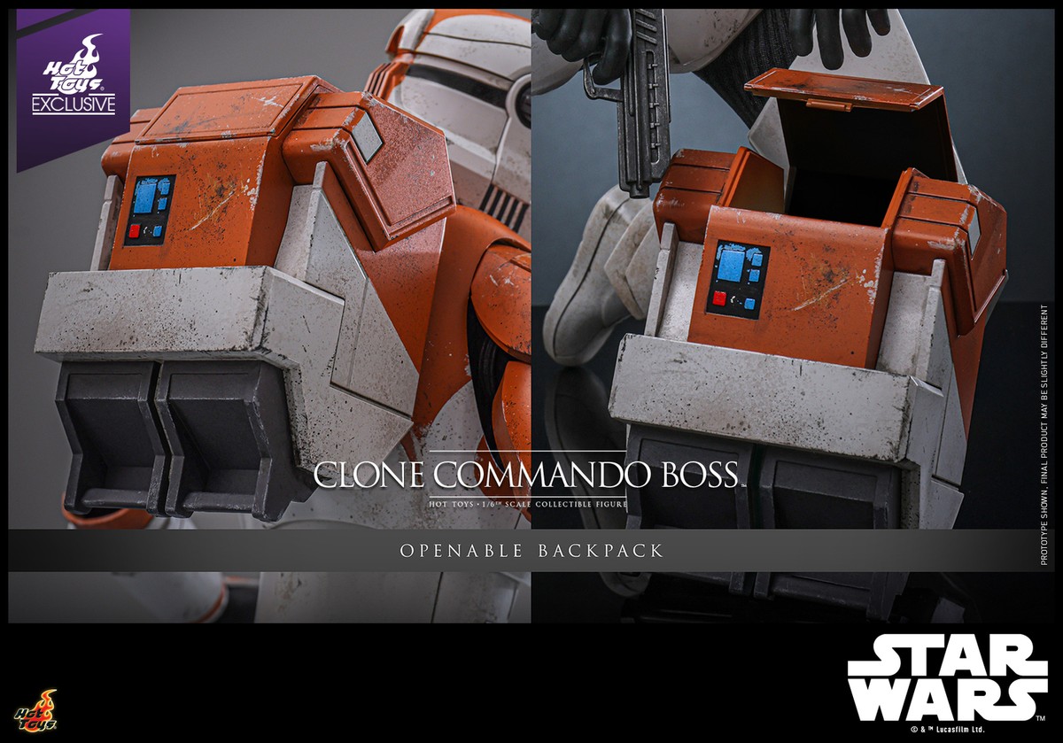 Ready! New Hot Toys TMS151 Star Wars Clone Commando Boss 1/6
