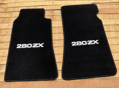 BoTT ラグマット For Datsun Fairlady 280 ZX Turbo Fairlady Z Floor mat carpet Black