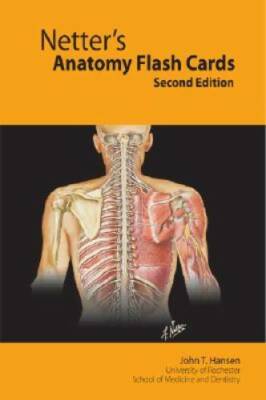 Netter's Anatomy Flash Cards: With STUDENT CONSULT Online Access, 2e (Net - GOOD