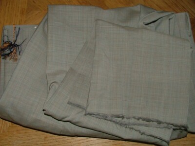 NEW WOT ZANELLA DRESS PANTS SIZE 42 X 38 MADE IN ITALY 100% WOOL GRAY SOLID #285