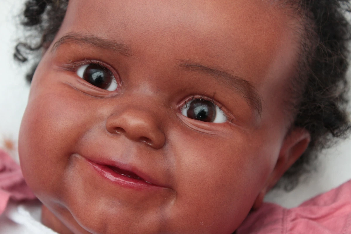 Biracial reborn best sale dolls ebay