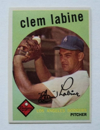 1959 Topps #403 Clem Labine Dodgers MINT -