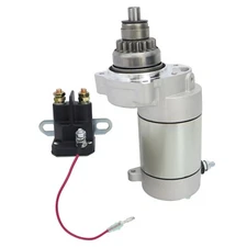 Starter for Polaris Trail Blazer 250 2004 3085393 SM13298 with Bendix & Relay
