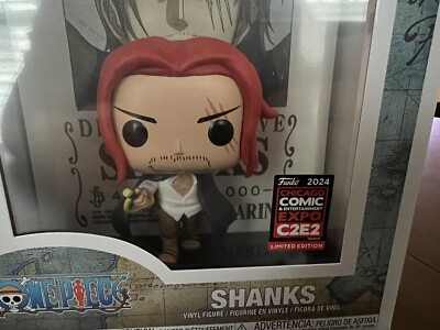 ONE PIECE - 激レアコミコン2024限定　FUNKO POP! ワンピース　シャンクス　手配書 Amazon.com: Funko Pop! Movie Poster: One Piece - Shanks