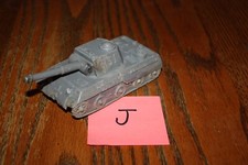 Vintage Marx Battleground Dark Gray German 351 Army Tank J - MPC, Timmee