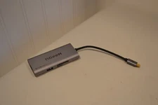 USB C Hub HDMI Adapter, QGeeM 7 in 1 Type C Hub to HDMI 4k 3 USB 3.0 Ports