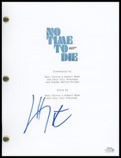 Jeffrey Wright "No Time to Die" AUTOGRAPH Signed Bond 007 Script Screenplay ACOA