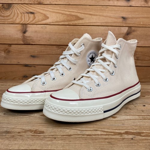 Zapatillas deportivas Converse para mujer talla UK 6 Chuck 70 beige lona informales zapatos altos CT - Imagen 5 de 14