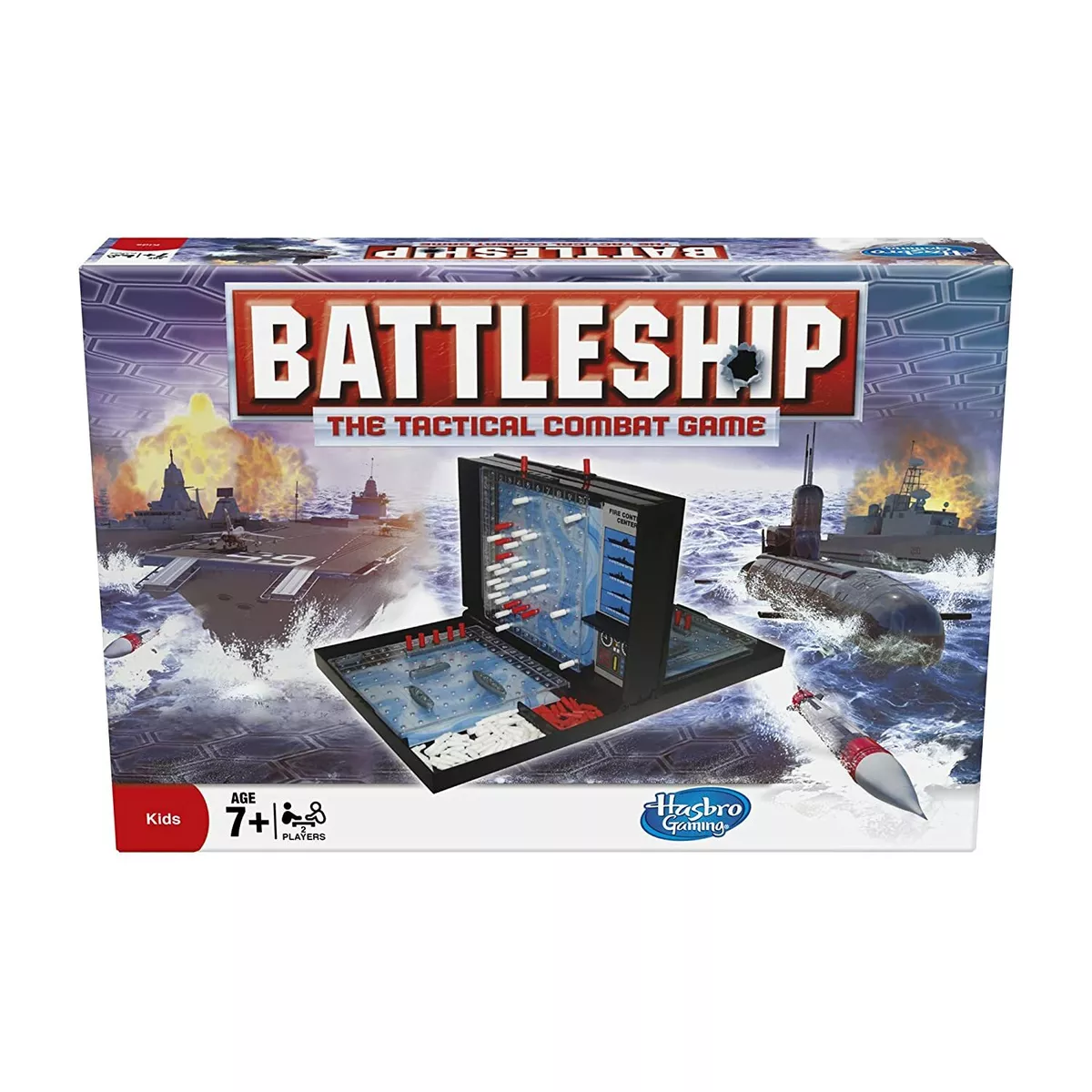 Battleship Classic Board Game, Strategy Game For Kids Ages 7 and