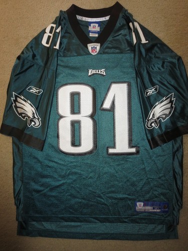 Terrell Owens #81 Philadelphia Eagles Reebok Super Bowl NFL Jersey XL - Picture 2 of 3