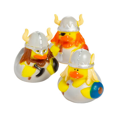Viking Rubber Duckies - Toys - 12 Pieces