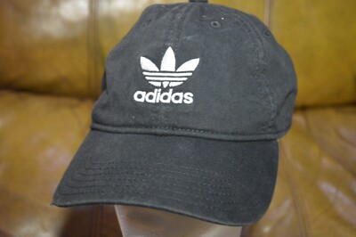 Adidas Black Dri-Fit Strap Back Baseball Hat